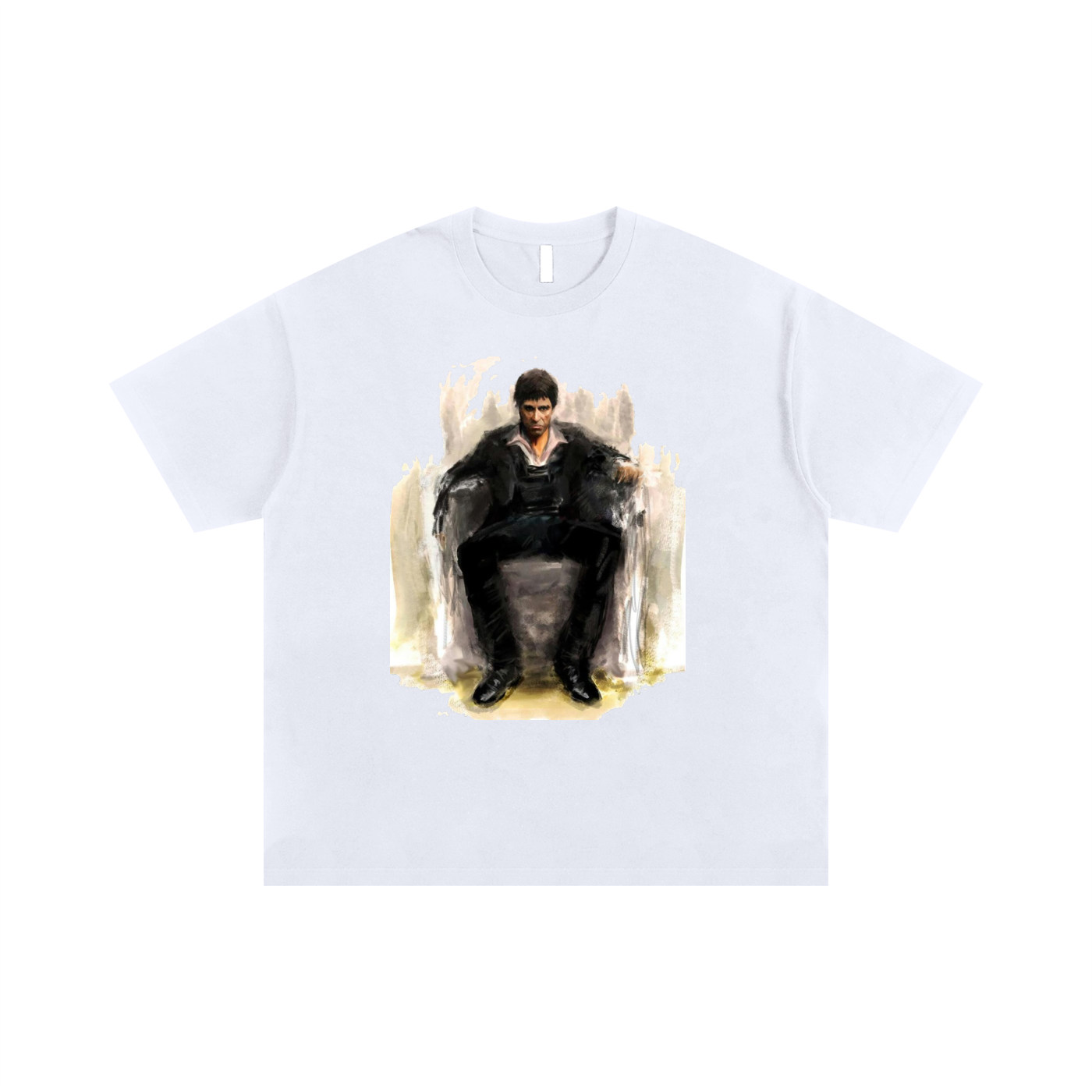 Scarface Oversized T Shirt - Painted Style