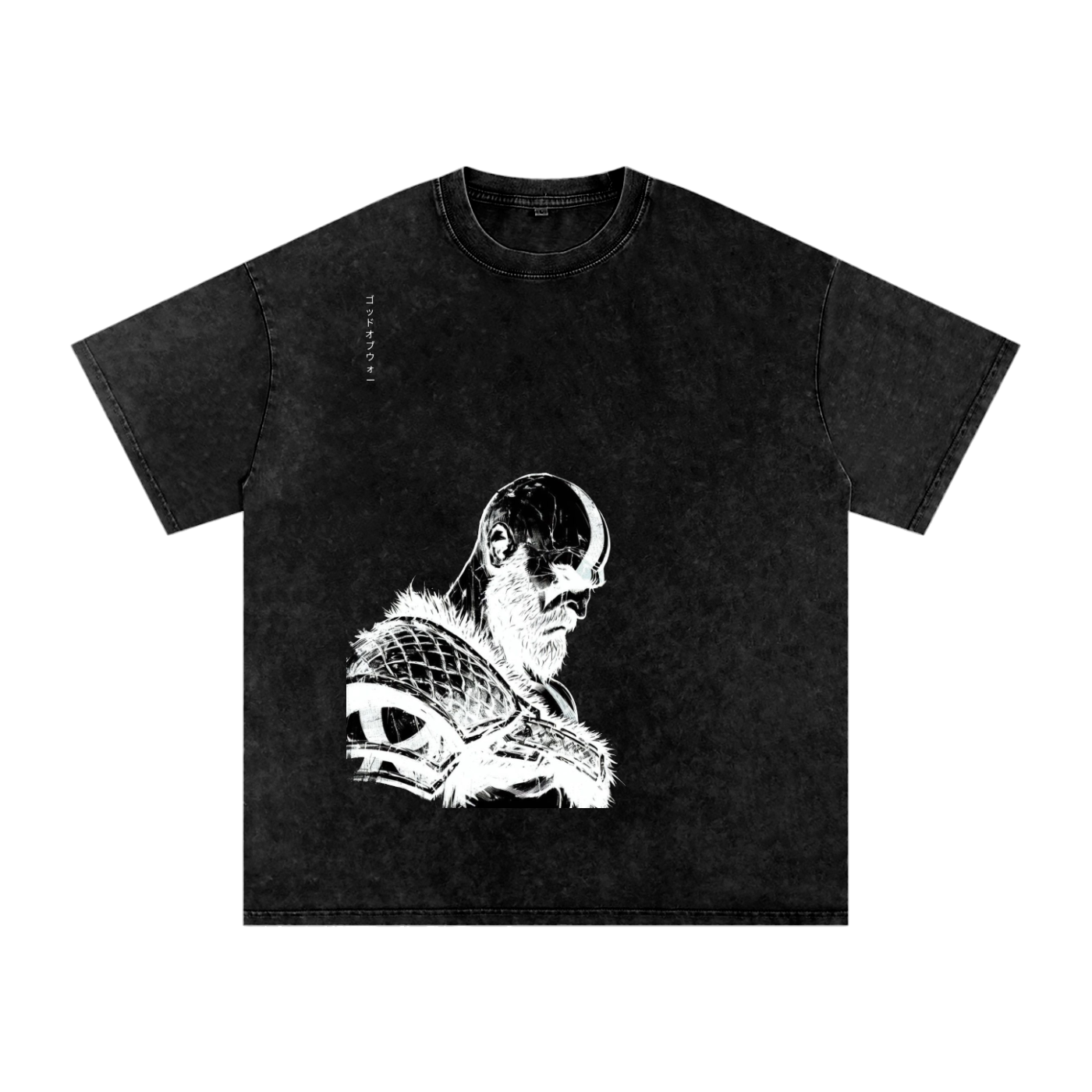 Kratos Vintage Oversized T Shirt