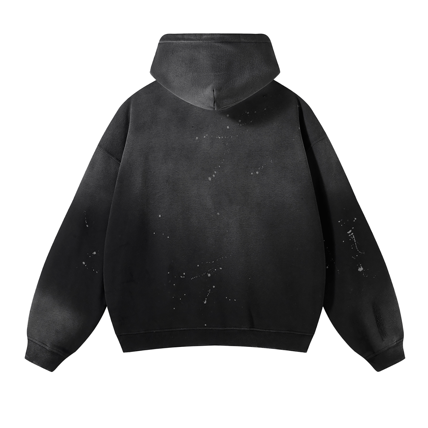 Essential Vintage Wash Frayed Hoodie