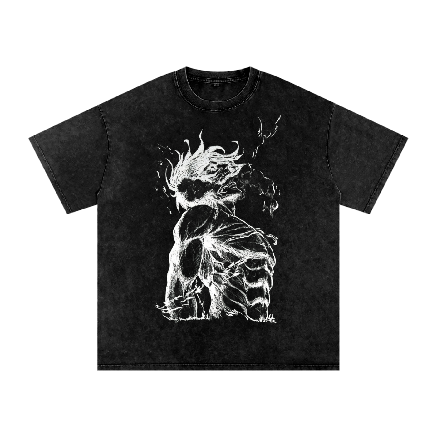 AOT Vintage Oversized T Shirt - Eren Yeager