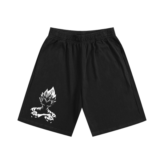 Vegeta Heavyweight Cotton Shorts - True Power