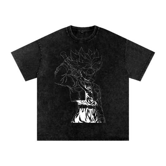 Trunks Vintage Oversized T Shirt - Future Trunks