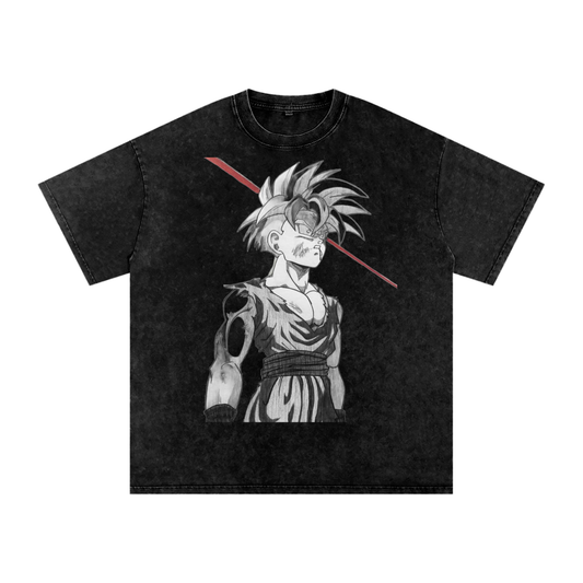 Gohan Vintage Oversized T Shirt - Father's Son