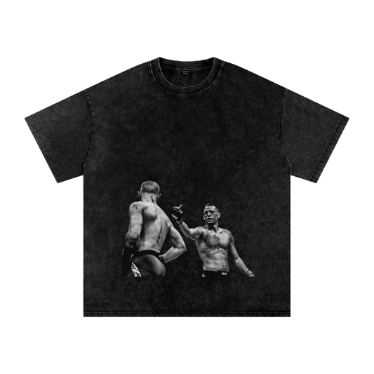 Diaz vs McGregor Vintage Oversized T Shirt
